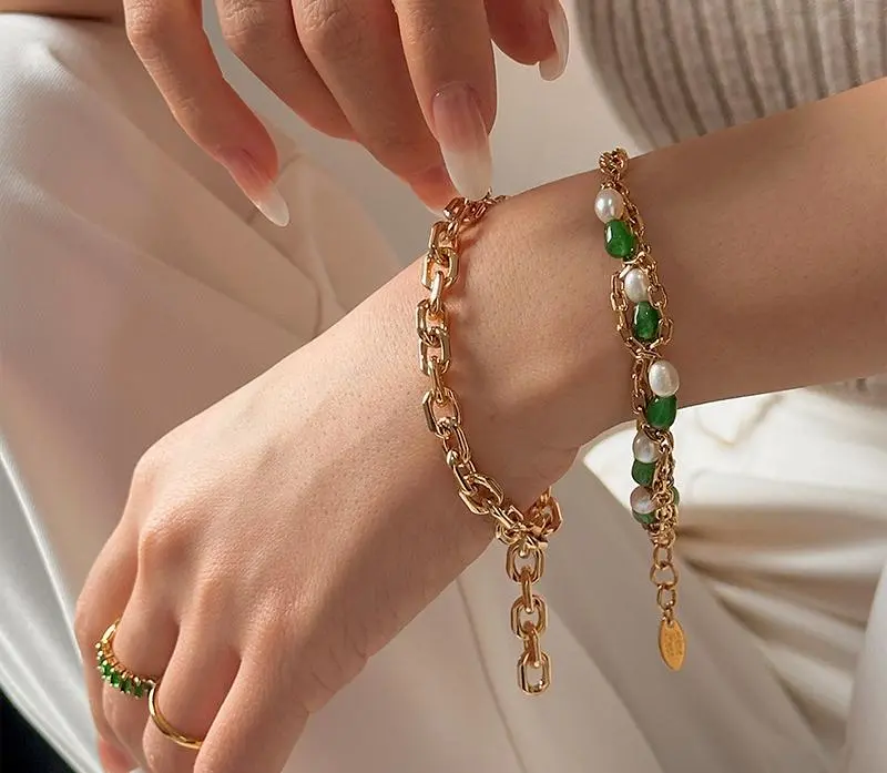 Master the art of bracelet layering! Learn how to mix metals, textures, and styles for a chic, personalized look. Plus, shop LIVKE’s best stacking bracelets.