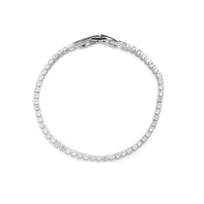 livke-rainbow-tennis-bracelet-gold-warm-tone-comparison (3) Three-tone zirconia tennis bracelets showcasing gold, silver, and rainbow color options, perfect for jewelry stacking and special occasion gifts